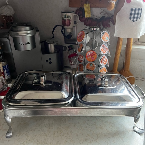 5 pc Stainless Gourmet Buffet‼️FINAL SALE - Picture 1 of 6